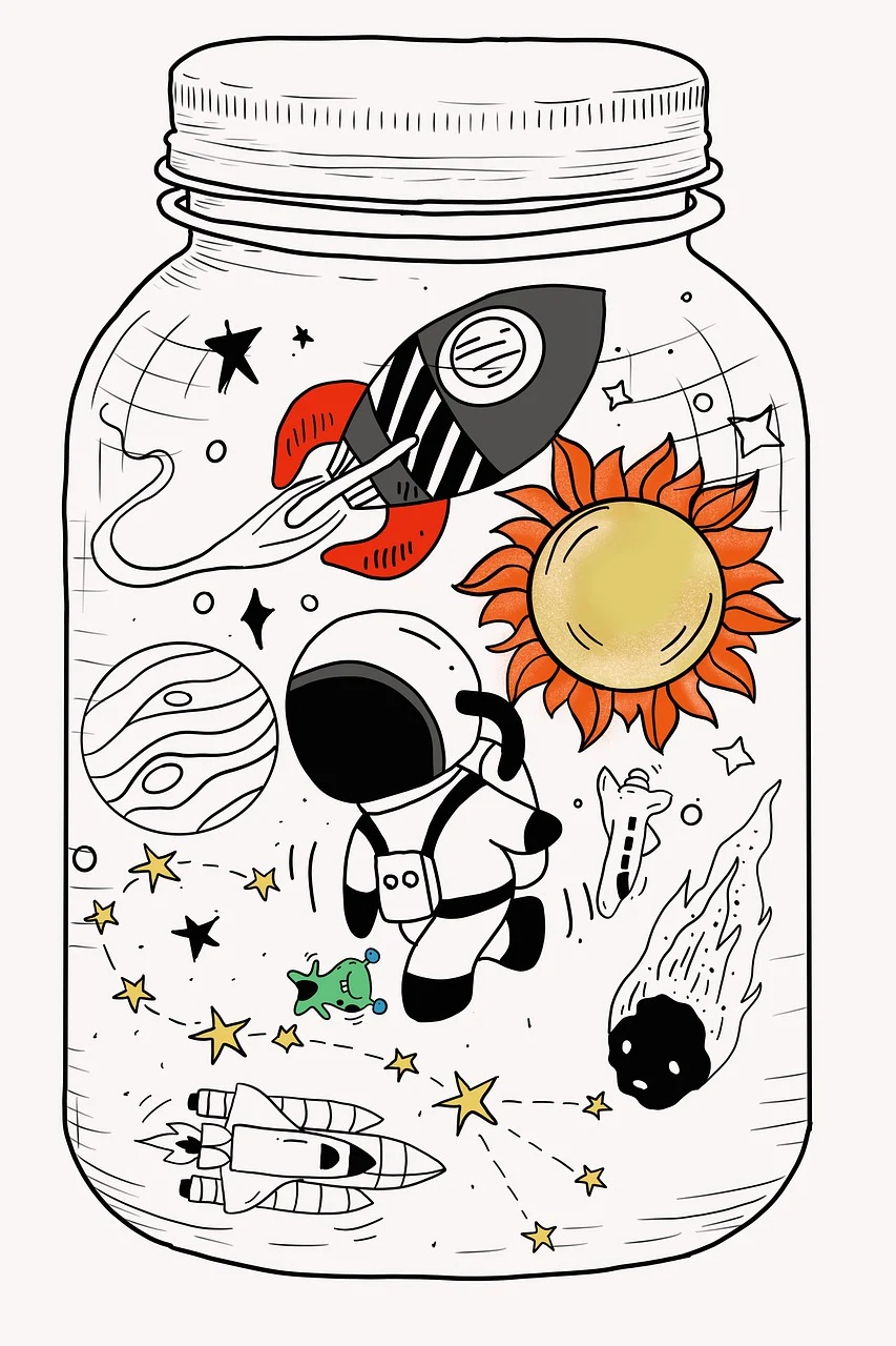 Image mascotte Astro sur la page d'accueil